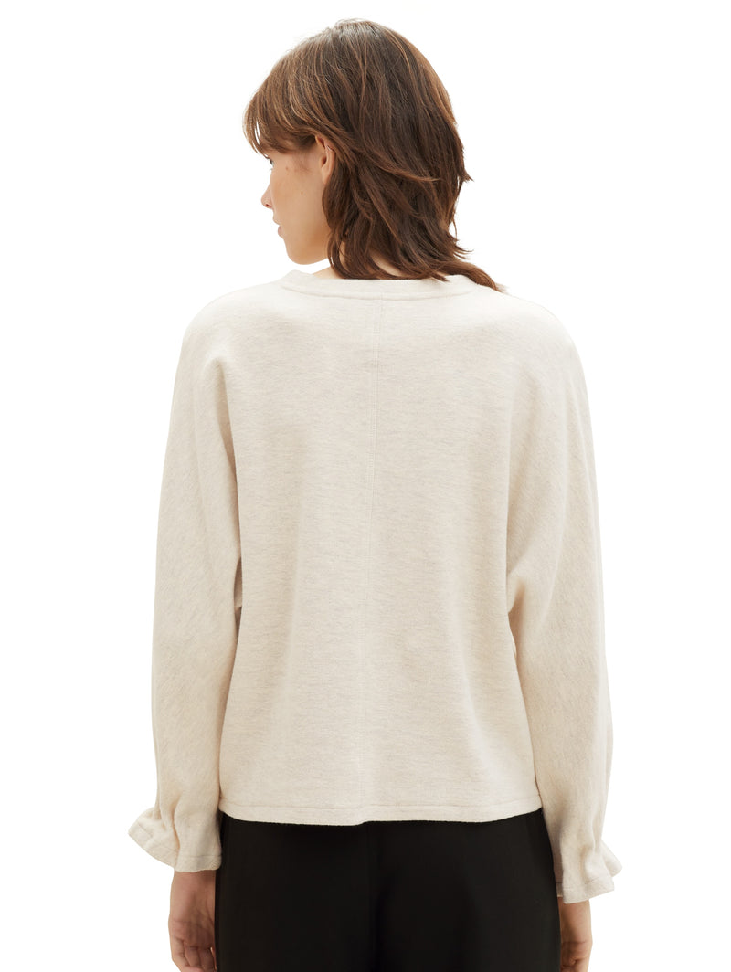 Sweater mit Fledermausärmeln