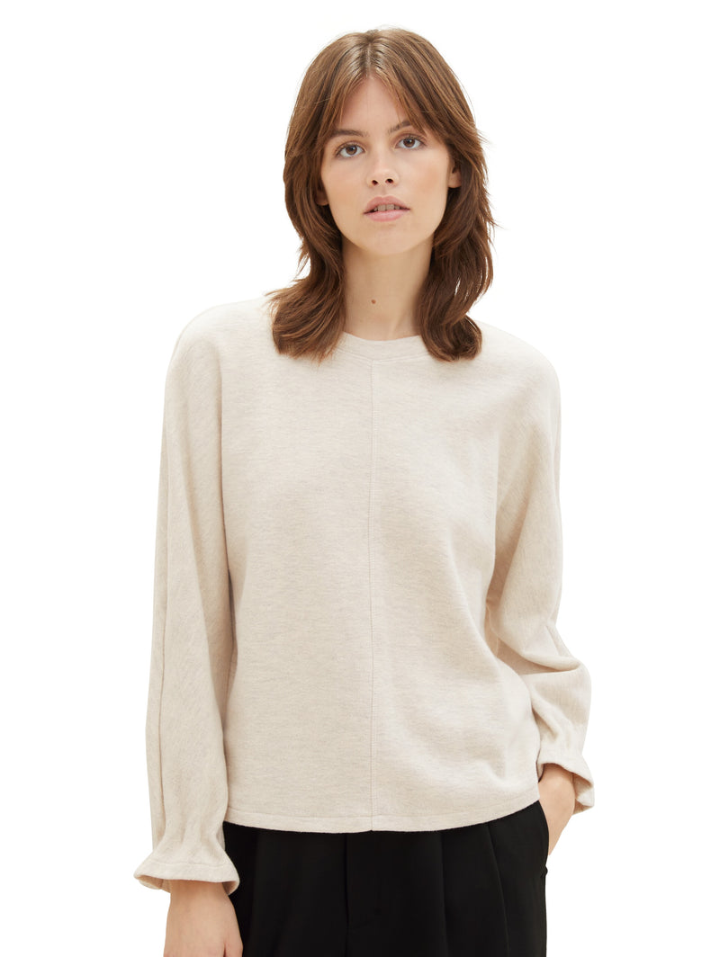 Sweater mit Fledermausärmeln