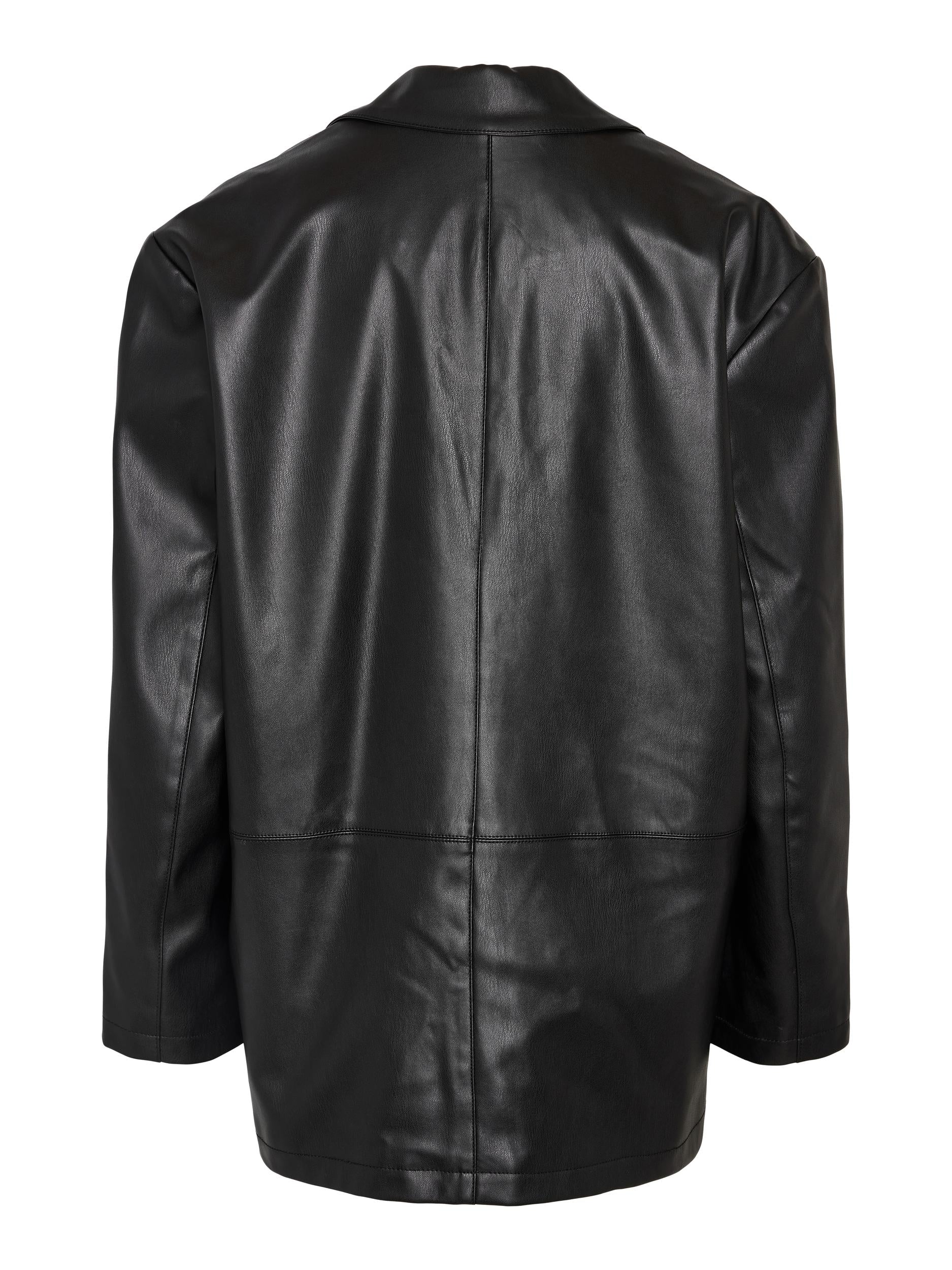 NMCASSANDRA L/S PU BLAZER