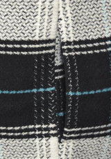 Karierte Übergangsjacke