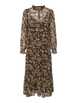 ONLQUINN LIFE L/S MIDI DRESS PTM