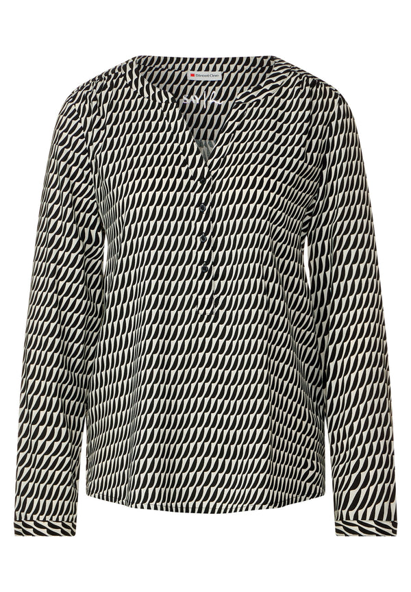 Viskose Bluse mit Print