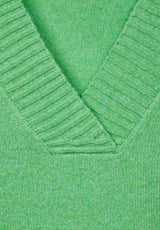 V-Ausschnitt Pullover
