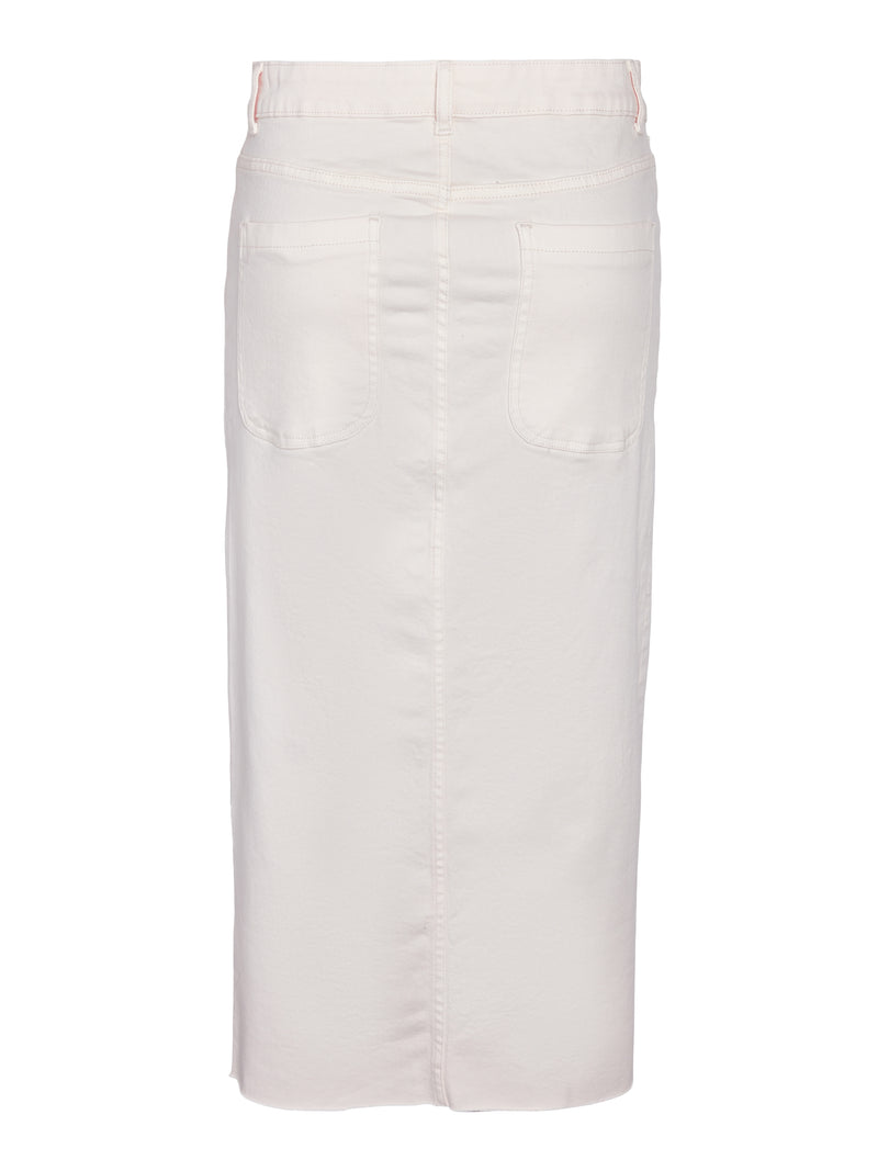 NMSIRA HW COLOR SLIM DENIM SKIRT