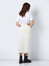 NMSIRA HW COLOR SLIM DENIM SKIRT