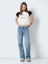 NMKATINKA RAGLAN SS COWGIRL T-SHIRT JRS